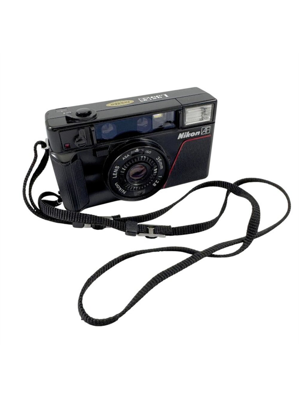 Nikon L35 AF Film Camera Compact Vintage 1983 Made in Japan